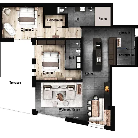 Luva - K Apart-hotel Kappl (Landeck)